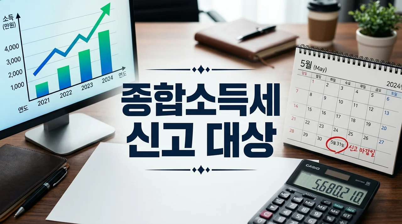 종합소득세 신고 대상: 당신도 해당될까? 완벽 가이드