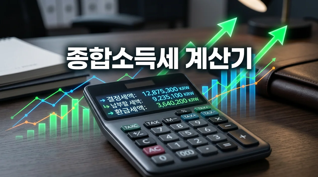 종합소득세 계산기,예상 세액부터 절세 팁까지 완벽 가이드
