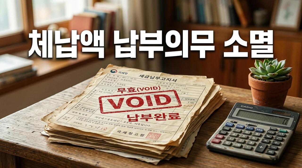 체납액 납부의무 소멸 제도: 최대 5천만원 감면 신청 완벽 가이드