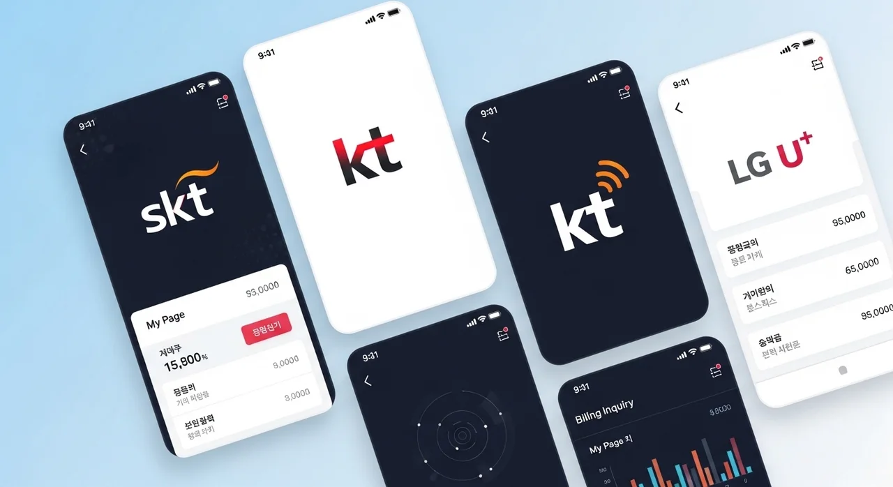 각 통신사별 미환급액 조회 및 신청 안내