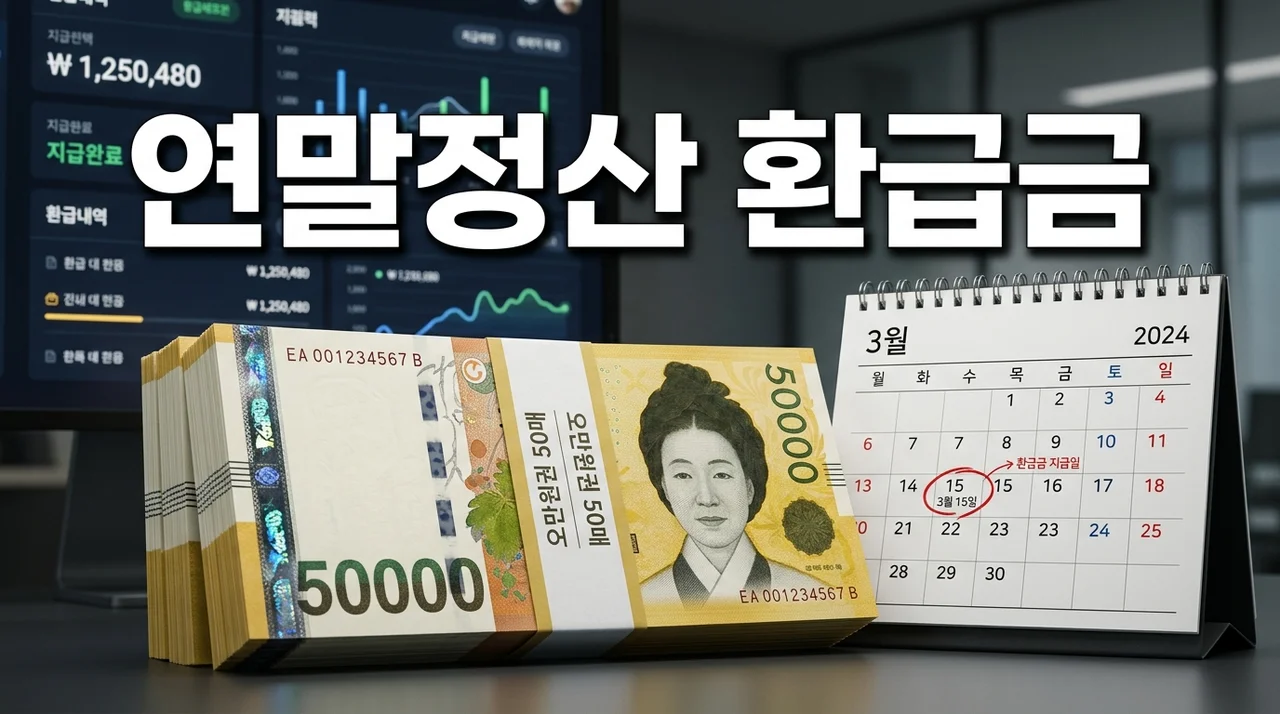 연말정산 환급금 완벽 가이드: 조회부터 지급일, 최대 절세 팁까지
