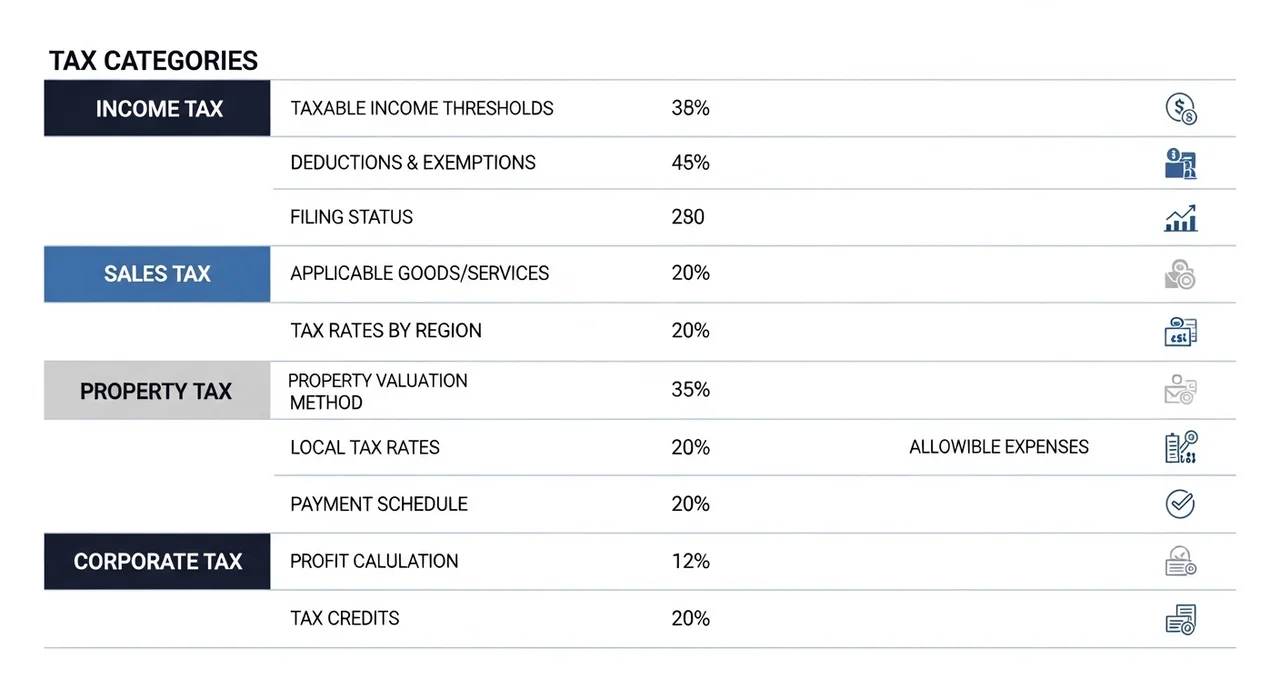 유형별 종합소득세 신고 대상 기준