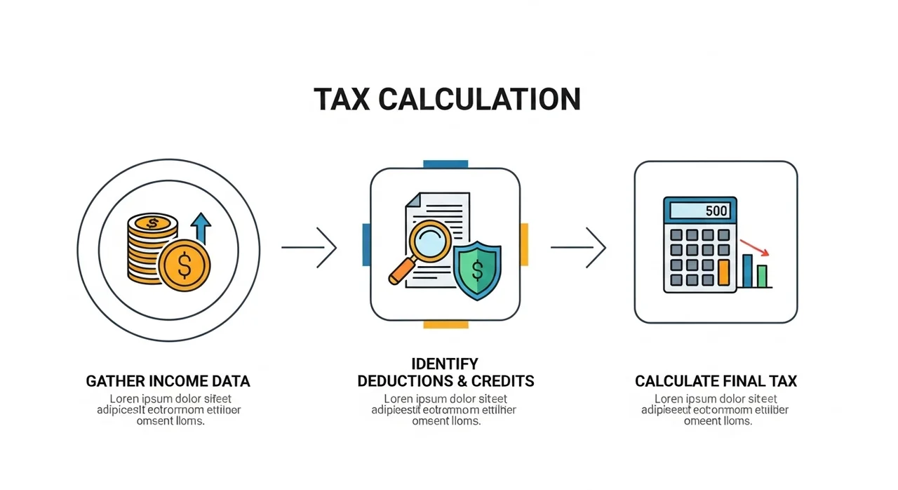 종합소득세 계산, 3단계만 기억하세요