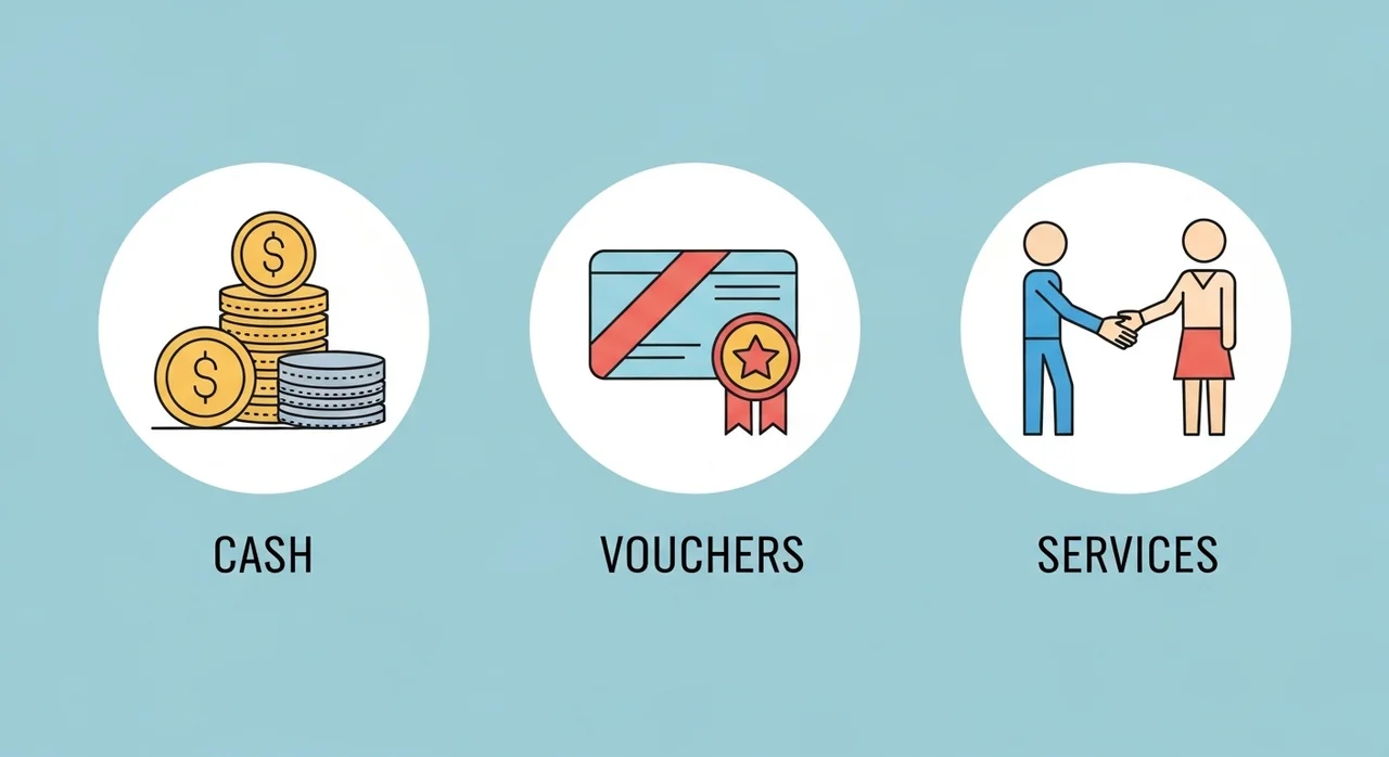 보조금24 조회 시 확인 가능한 주요 혜택 종류