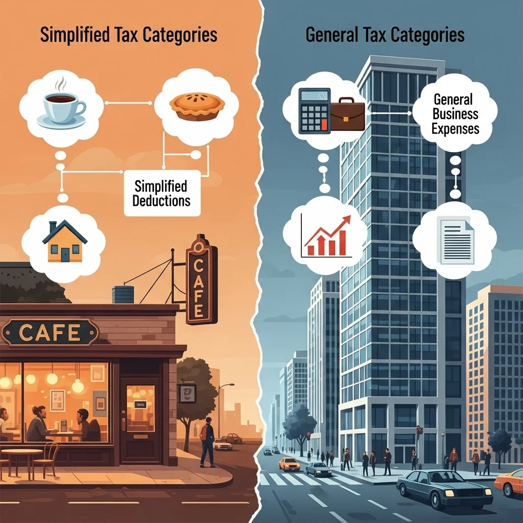 일반과세자와 간이과세자 한눈에 비교하기