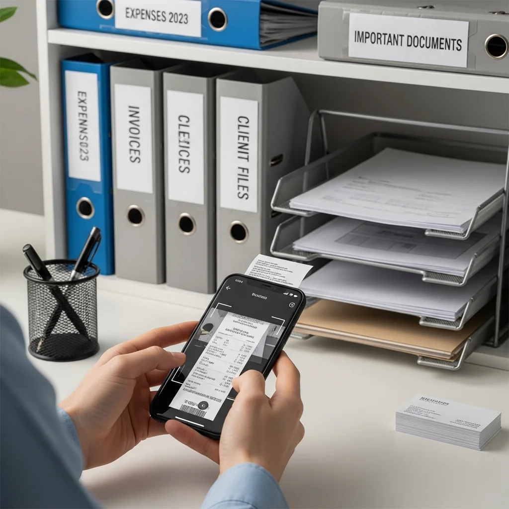 스마트한 영수증 정리 및 폐기 3단계 절차