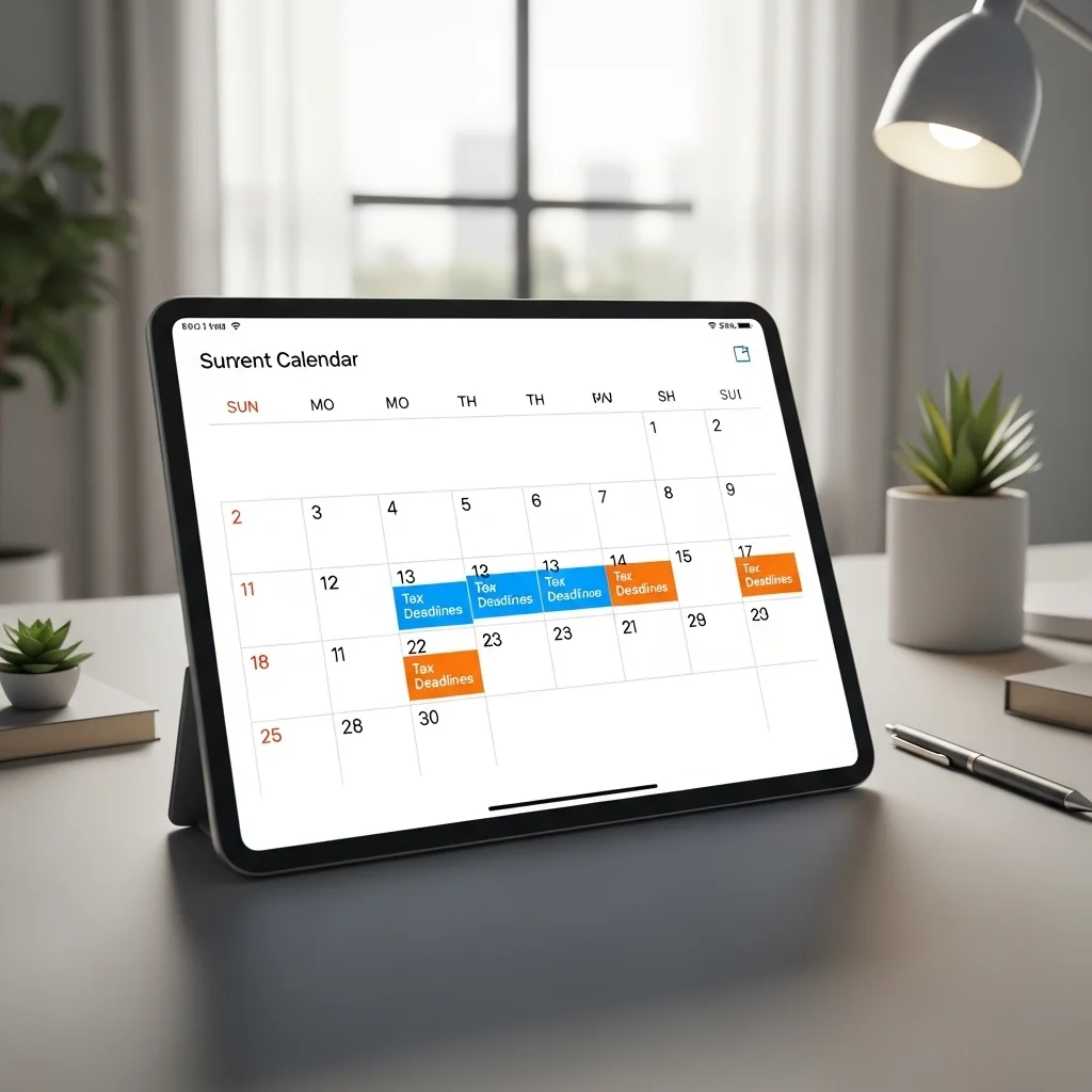개인사업자가 꼭 챙겨야 할 주요 세금 일정