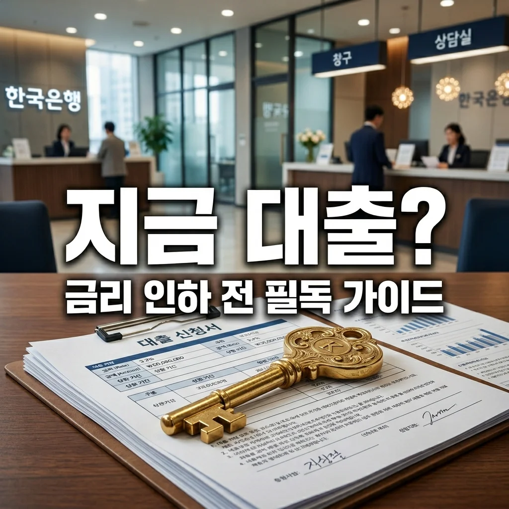 금리 인하 전 대출 받아야 할까? 지금이 적기인 3가지 이유