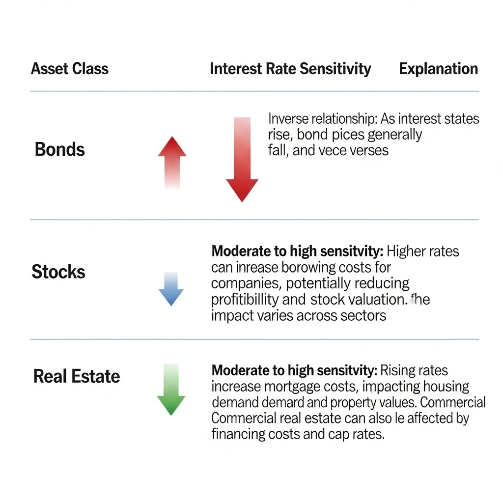 자산별 금리 민감도와 대응 시점 한눈에 보기