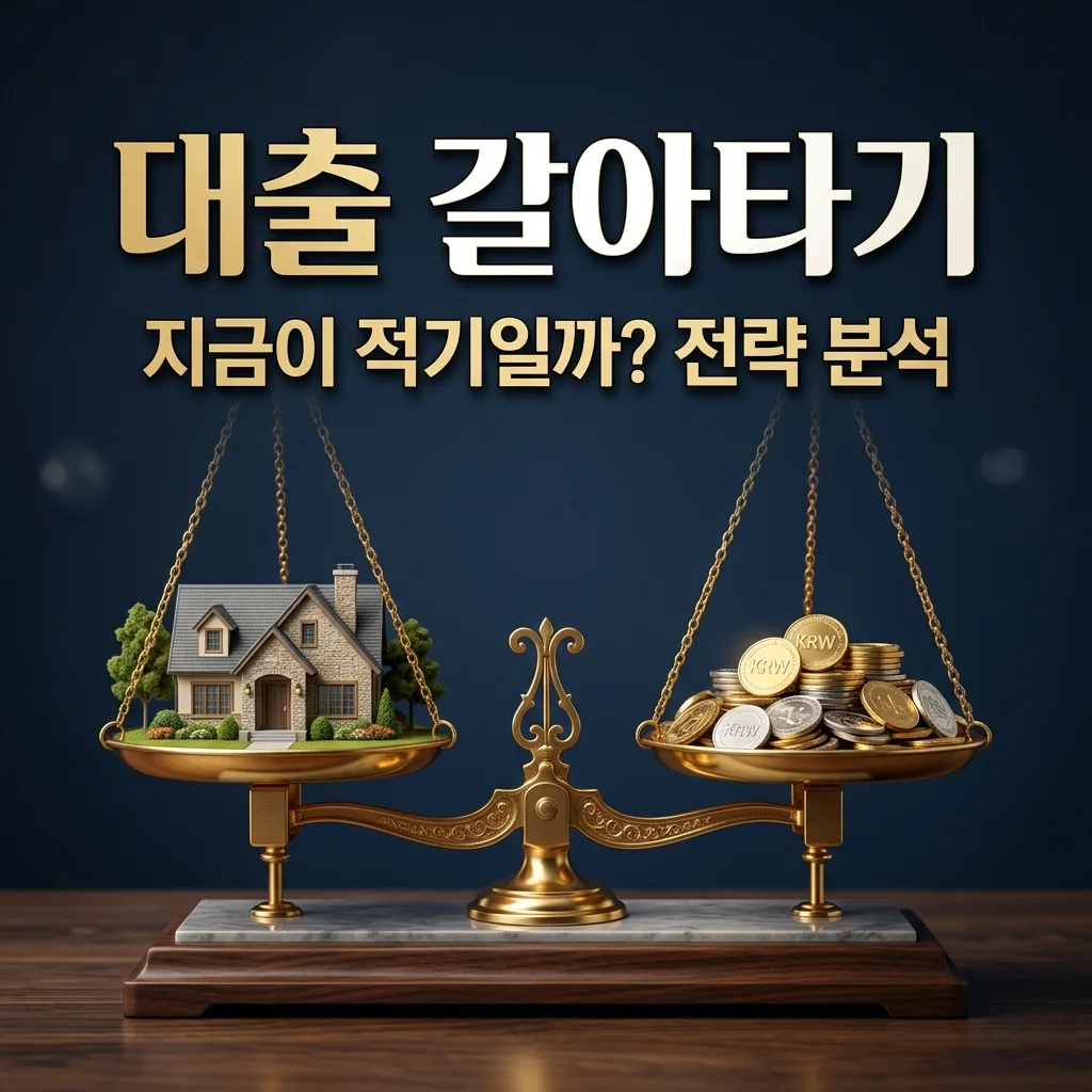 금리 인하 전 대출 갈아타기, 지금이 적기일까? 이자 절감 전략