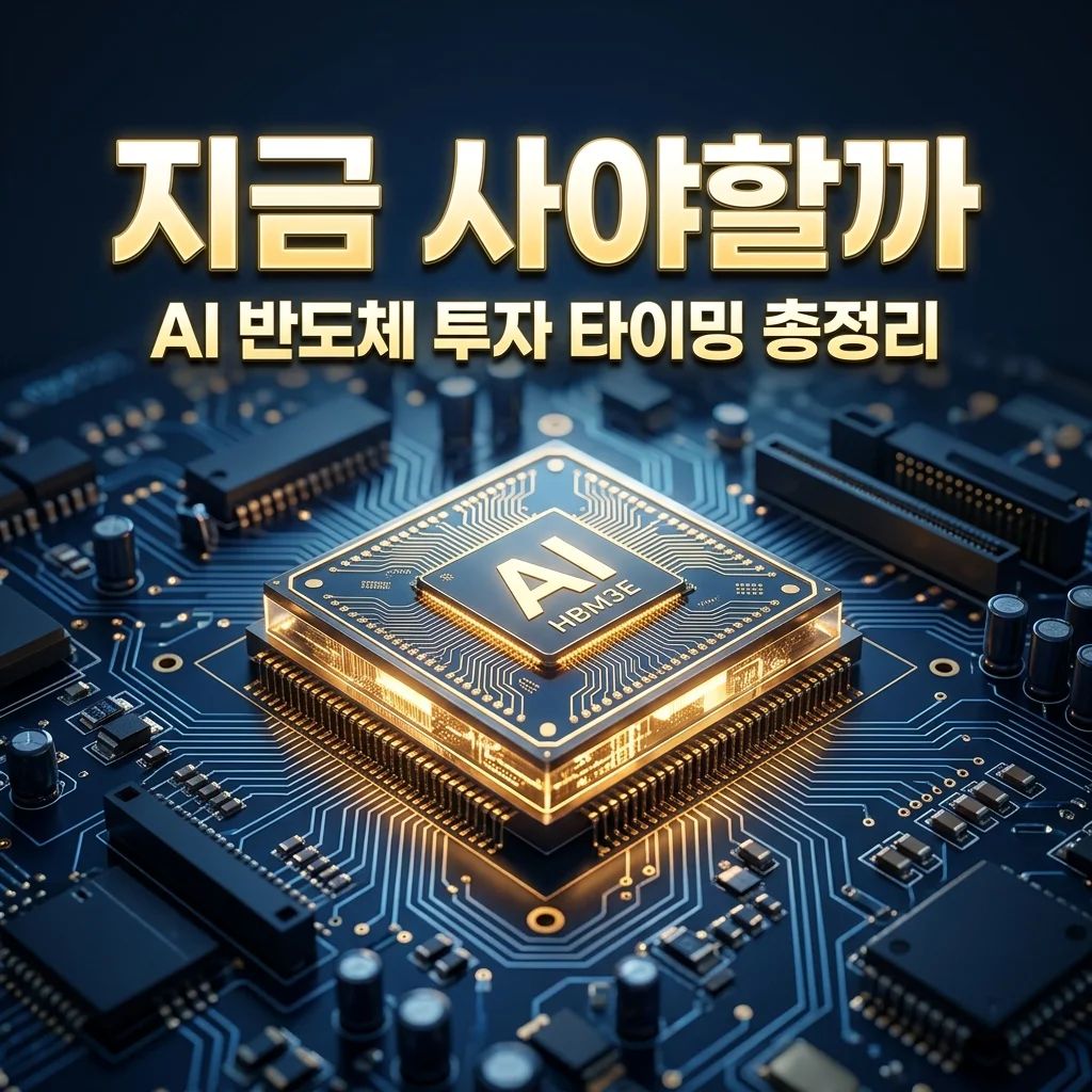 AI 반도체 지금 들어가야 할까? 2026년 투자 타이밍 및 대장주 분석