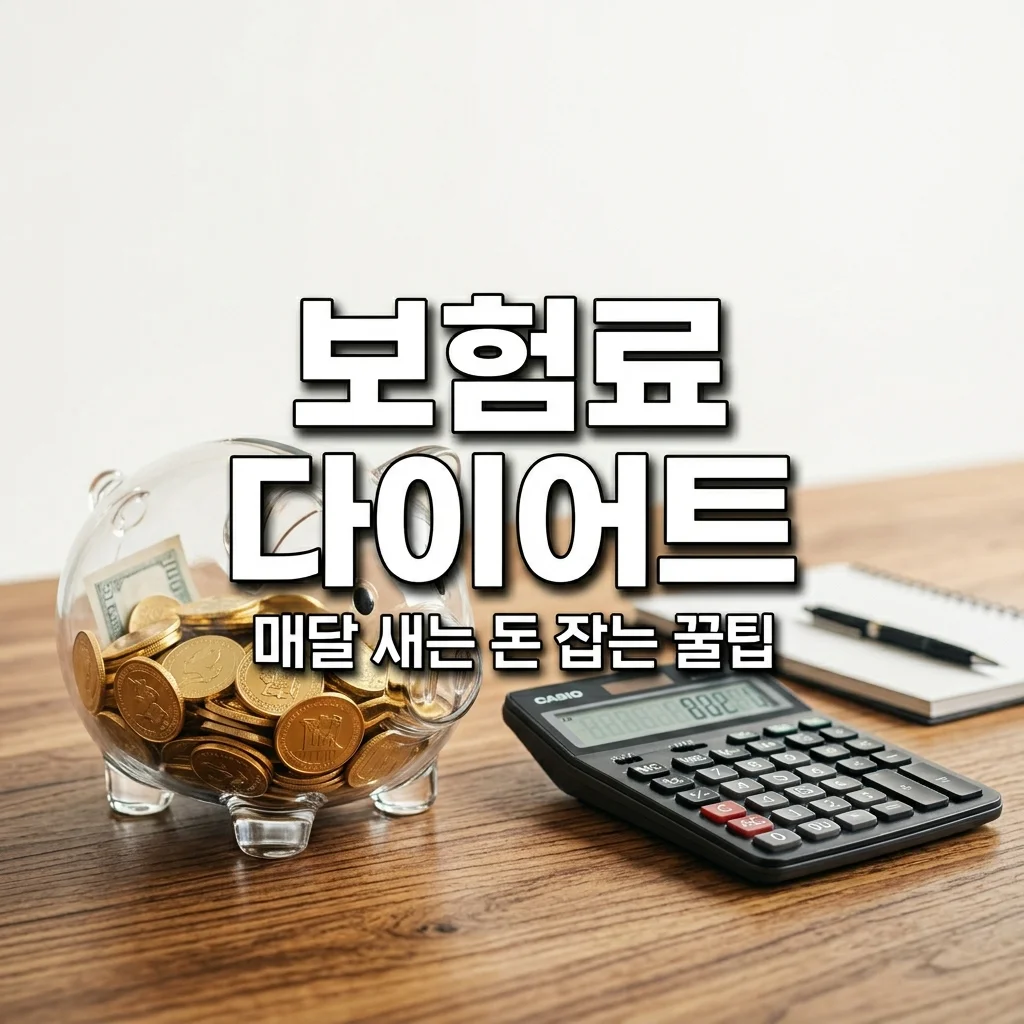 보험료 줄이는 꿀팁 5가지! 매달 나가는 고정 지출 확실히 아끼는 법