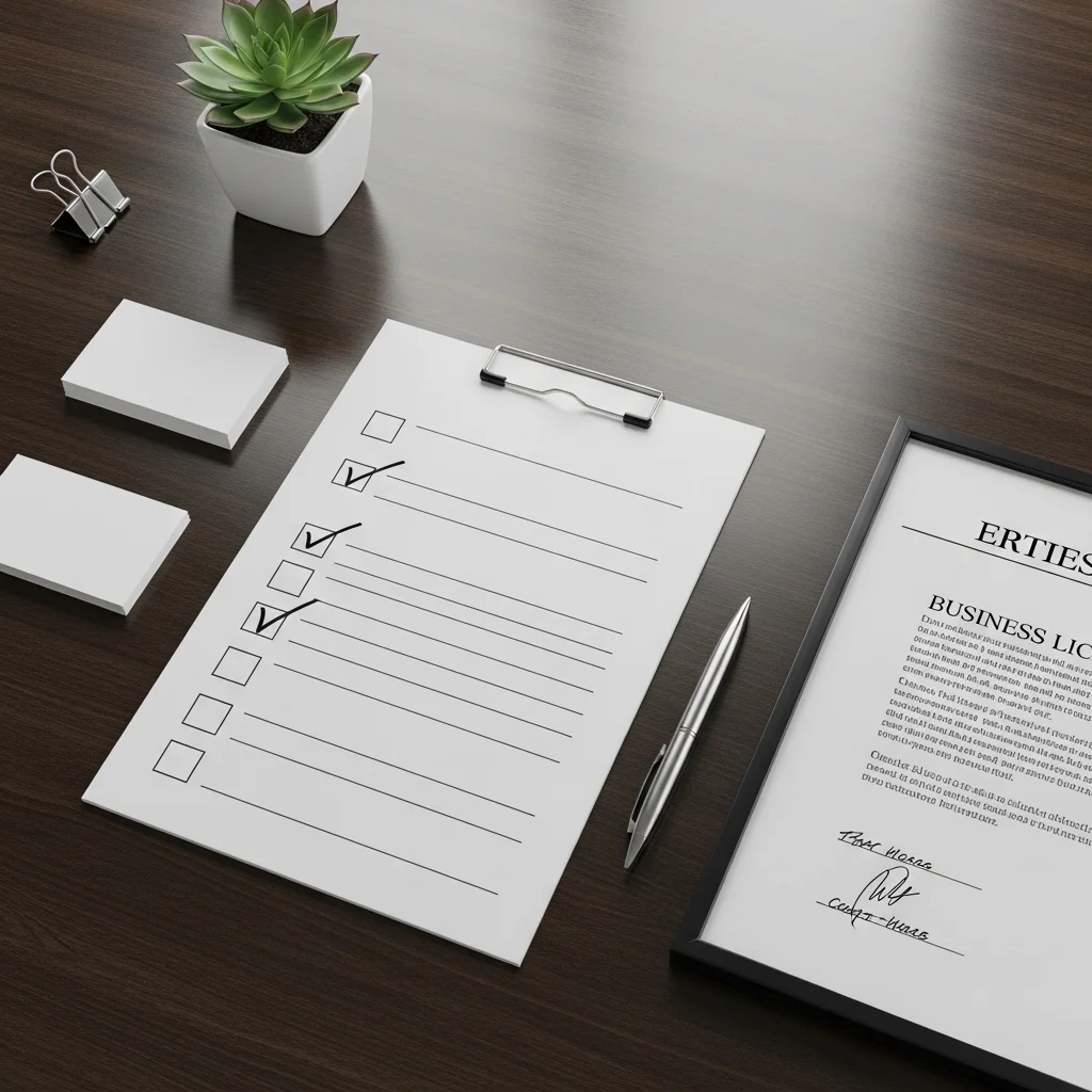 신청 시 필요한 서류 체크리스트