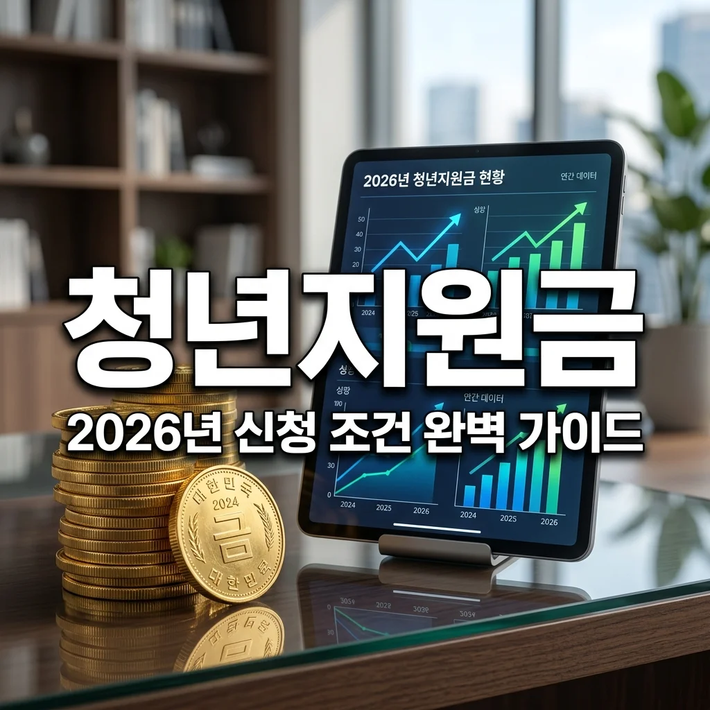 청년 지원금 신청 조건 완벽 정리: 2026년 혜택 놓치지 마세요