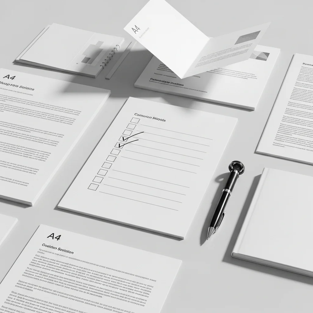 미리 준비해야 할 필수 서류 체크리스트