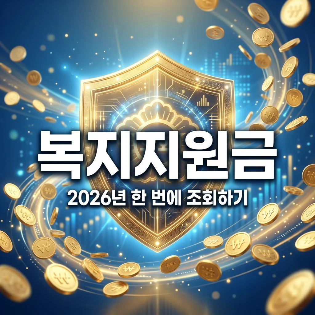 2026 복지 지원금 한 번에 확인하는 방법 및 보조금24 조회 팁