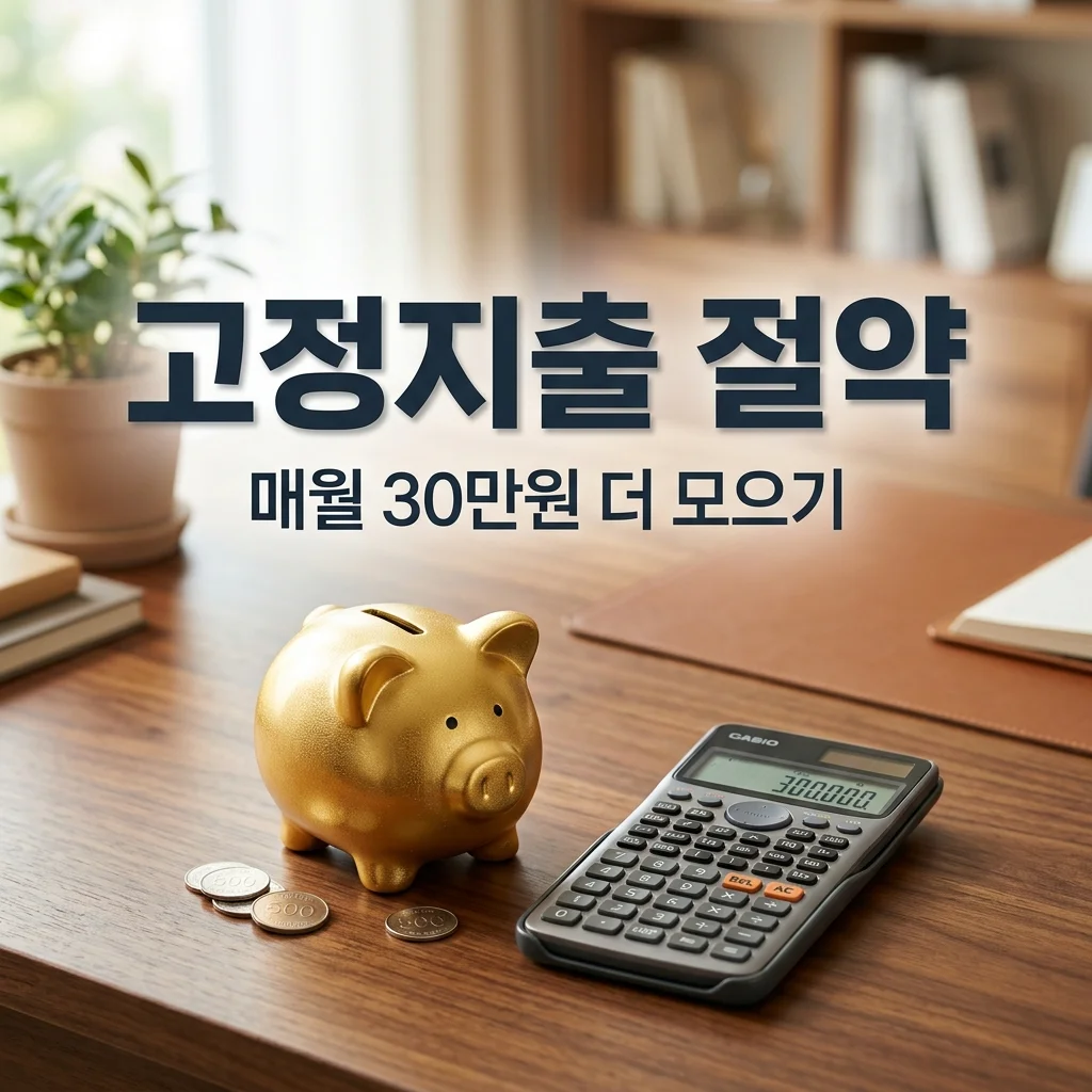 고정지출 줄이는 핵심 포인트 5가지! 매월 30만원 절약하는 법