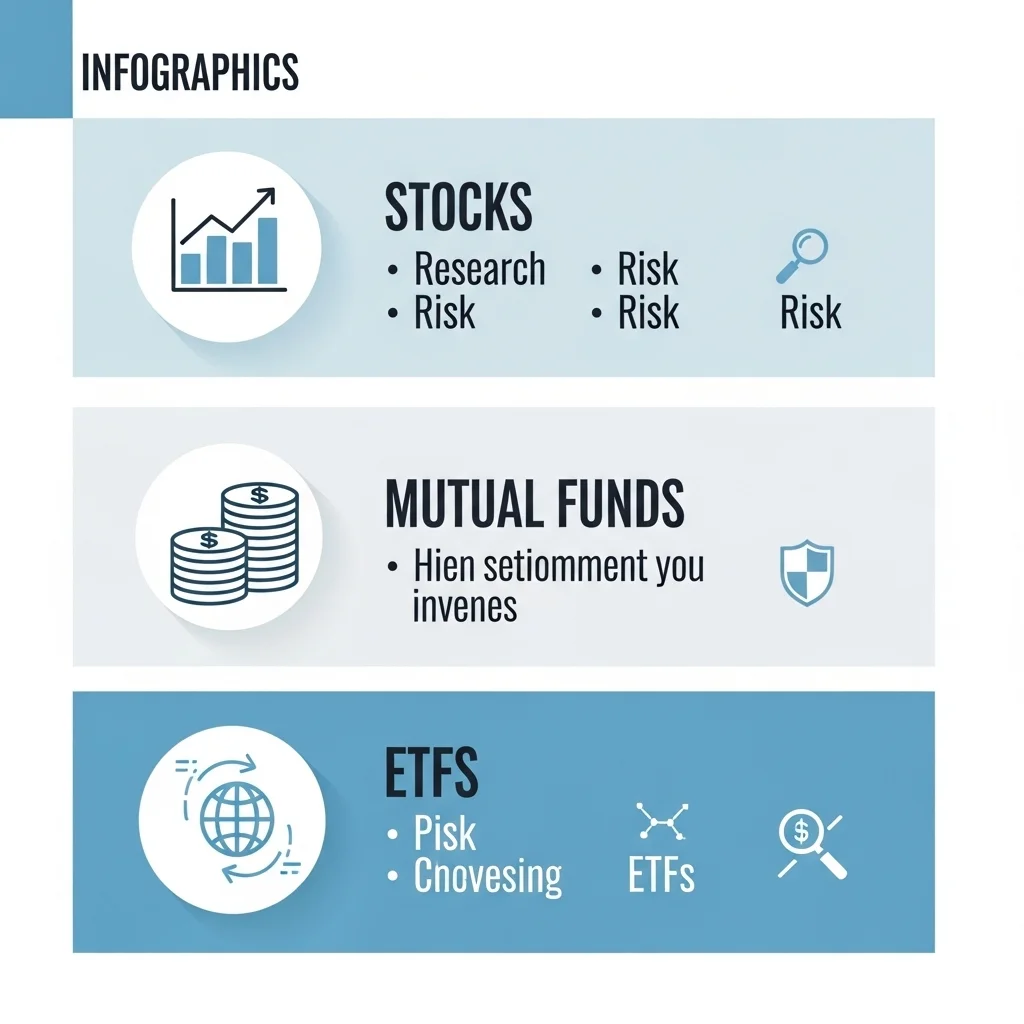 주식 vs 펀드 vs ETF, 나에게 맞는 투자 방식은?