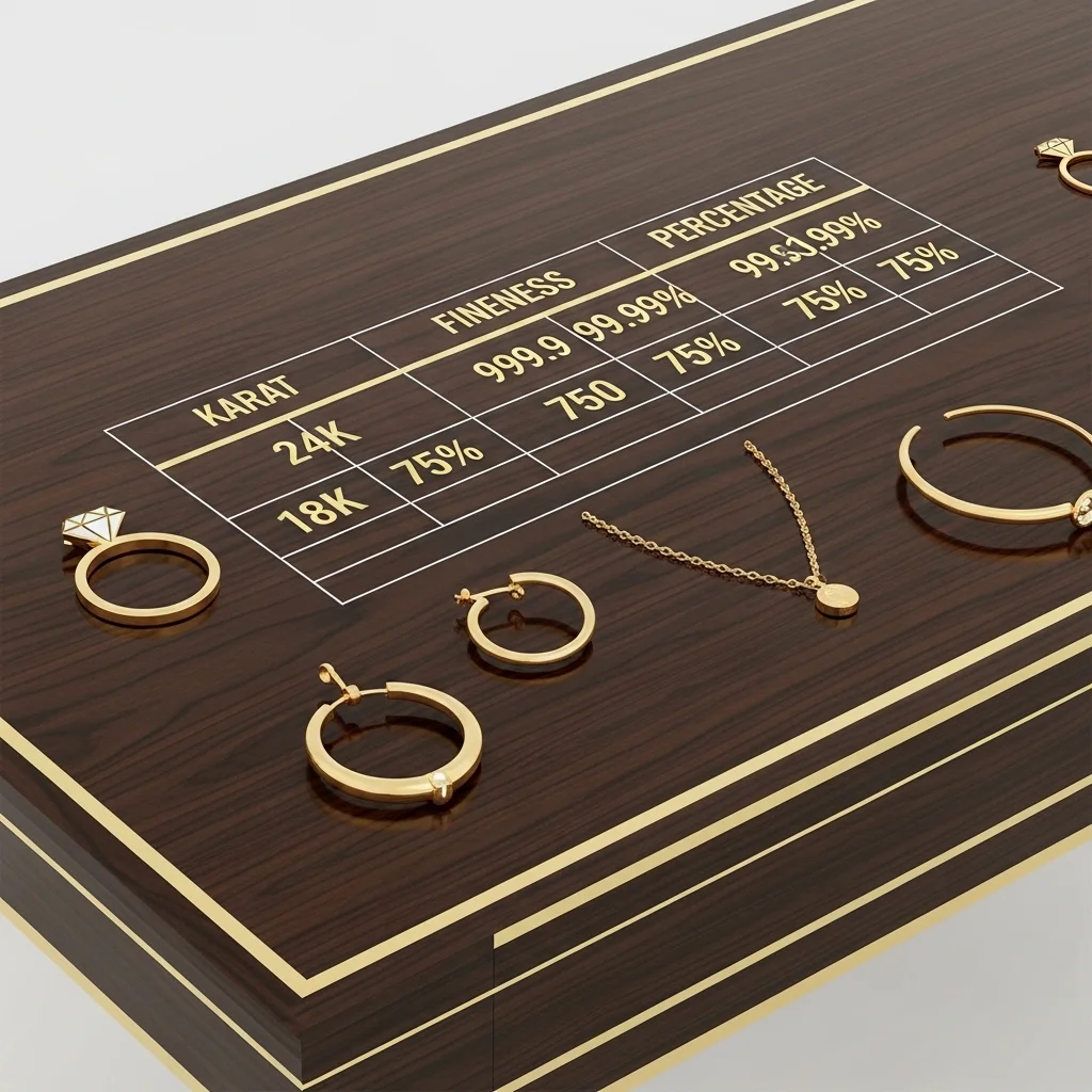 금 함량별 시세 및 주요 특징 한눈에 보기