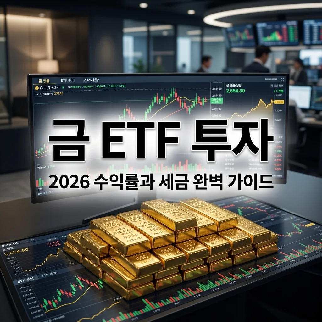 금 ETF 투자 추천 및 수익률 비교 (국내 vs 해외 세금 총정리)