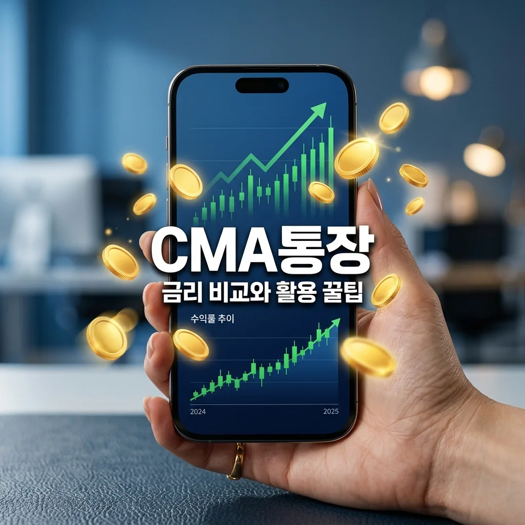 CMA통장 금리 비교 및 종류 완벽 가입 가이드: 나에게 맞는 유형은?