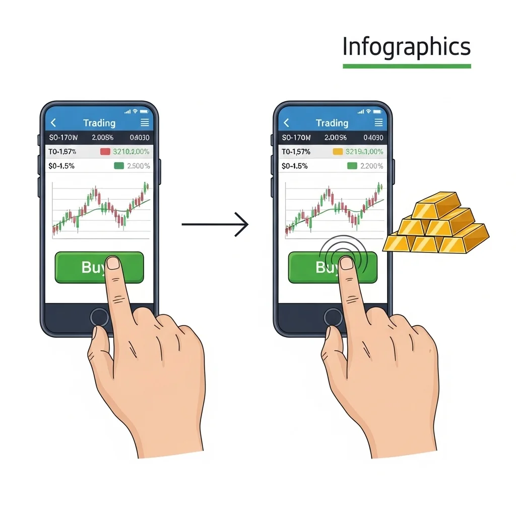 금 투자 시작하는 구체적인 3단계 절차