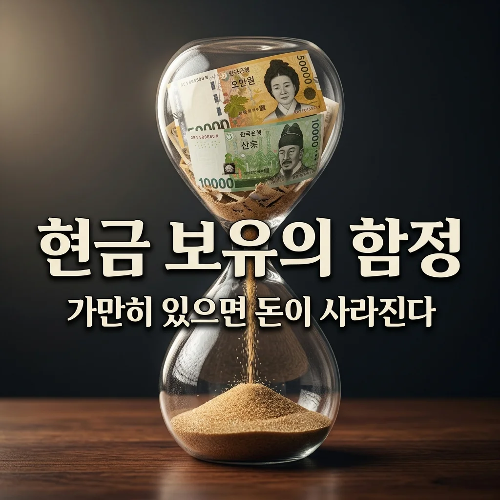 지금 현금 들고 있으면 손해인 5가지 이유 (2026년 인플레이션 대응법)