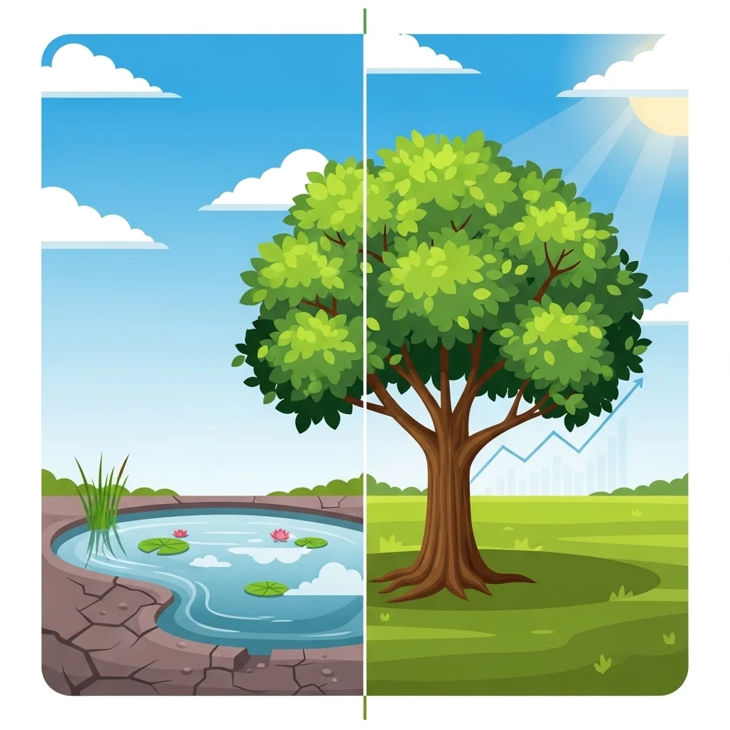 실물 자산 vs 현금, 수익률의 격차