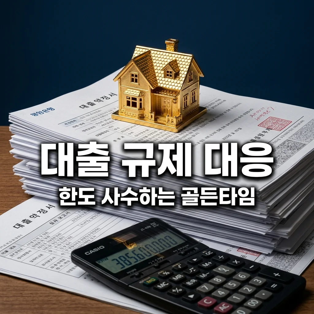 대출 규제 바뀌기 전 미리 준비해야 할까? LTV DSR 한도 확보 전략