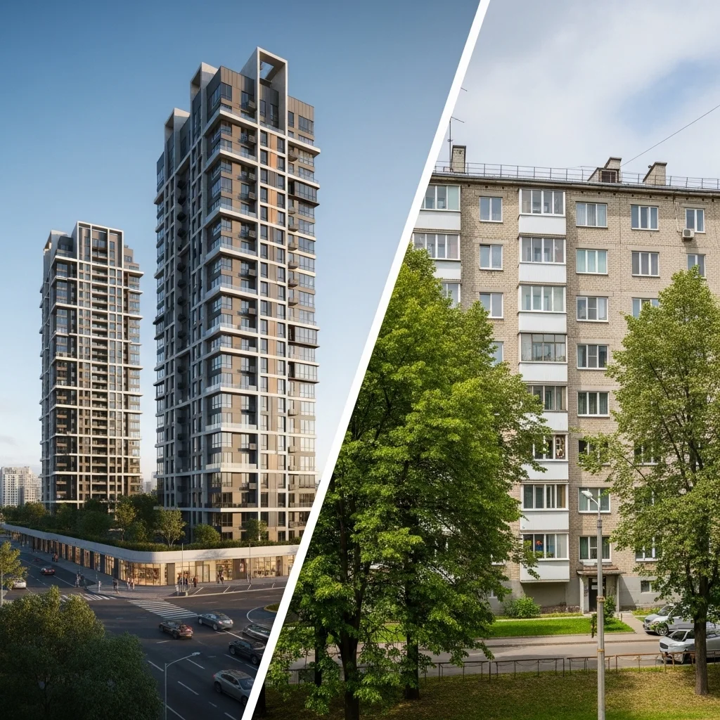 신축 아파트 vs 입지 좋은 구축, 당신의 선택은?