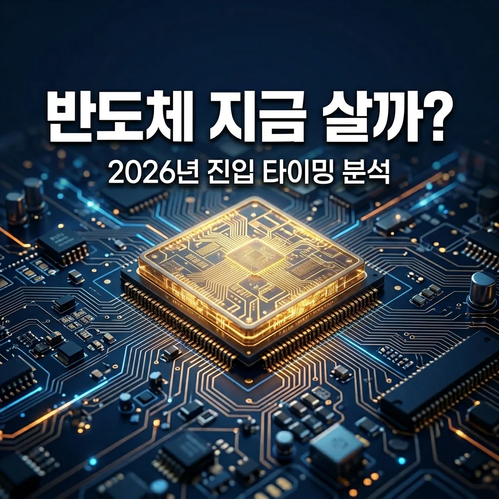 반도체 시장 진입 타이밍, 지금 매수해도 괜찮을까? 2026년 투자 전망