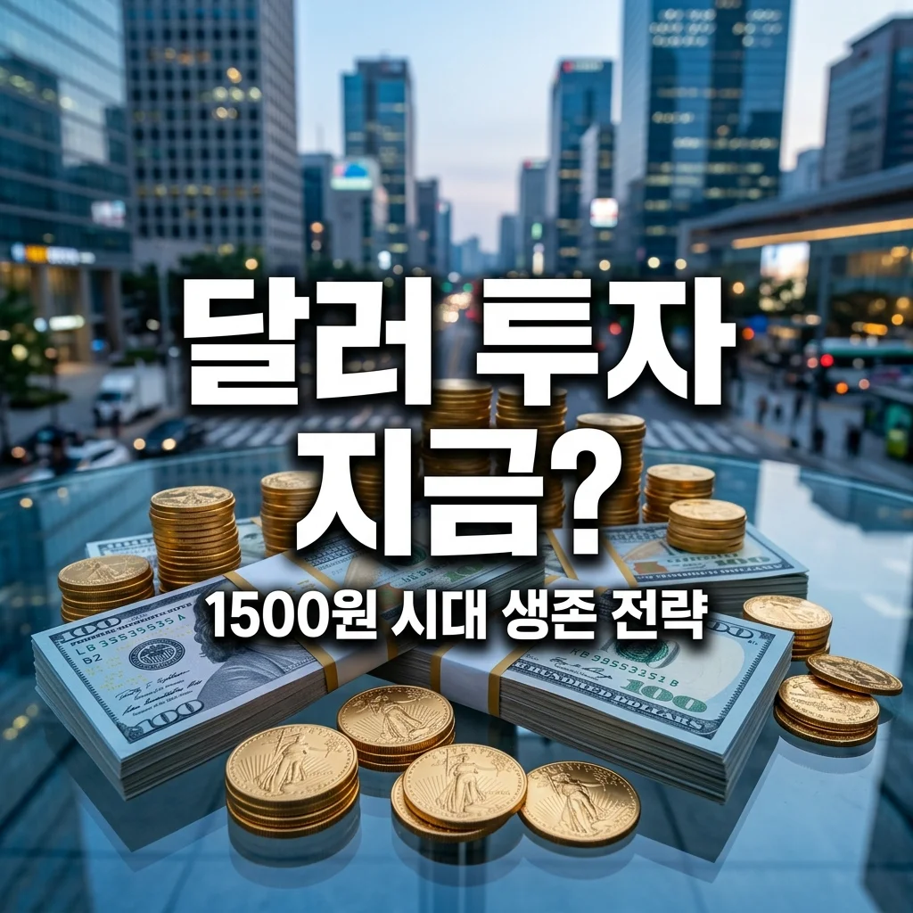 달러 투자 지금 시작해도 괜찮을까? 환율 1500원 시대 대응 전략