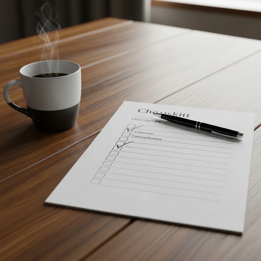 지금 당장 체크해야 할 리스트