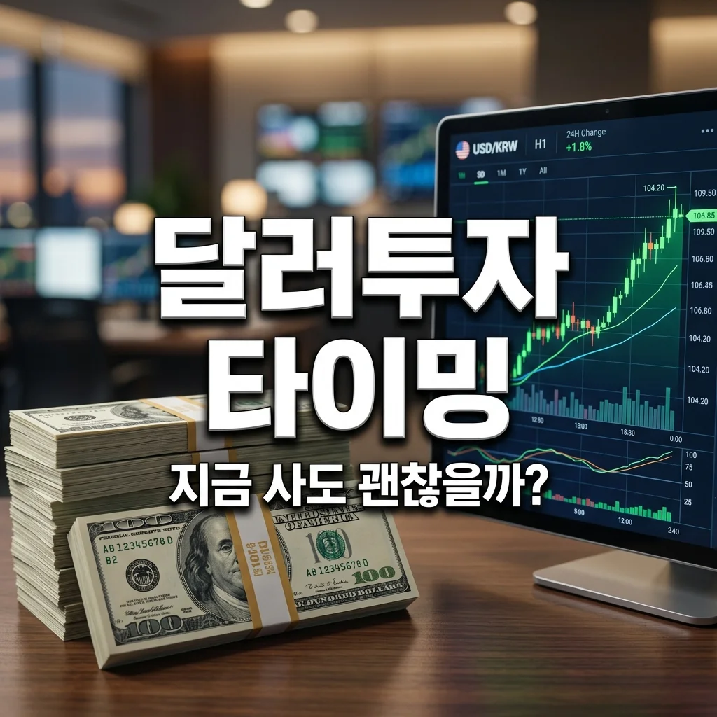 달러 투자 타이밍 지금일까 나중일까? 환율 전망과 최적의 매수 시점 정리