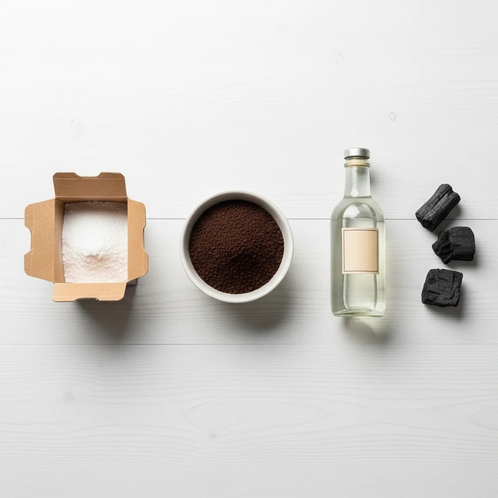 재료별 냉장고 냄새 제거 효과 비교