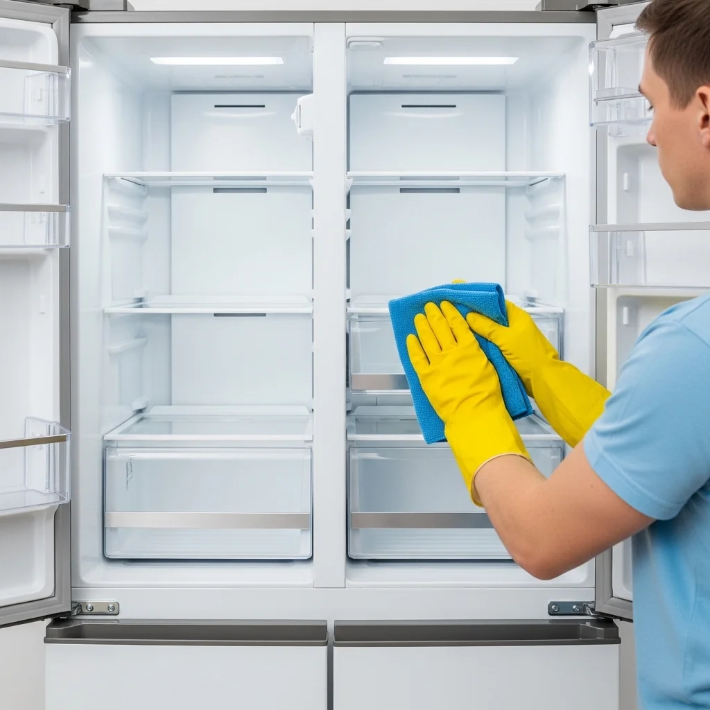 실패 없는 냉장고 청소 4단계 프로세스