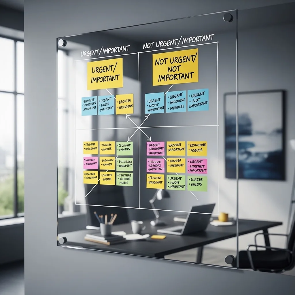 우선순위의 마법: 아이젠하워 매트릭스 활용법