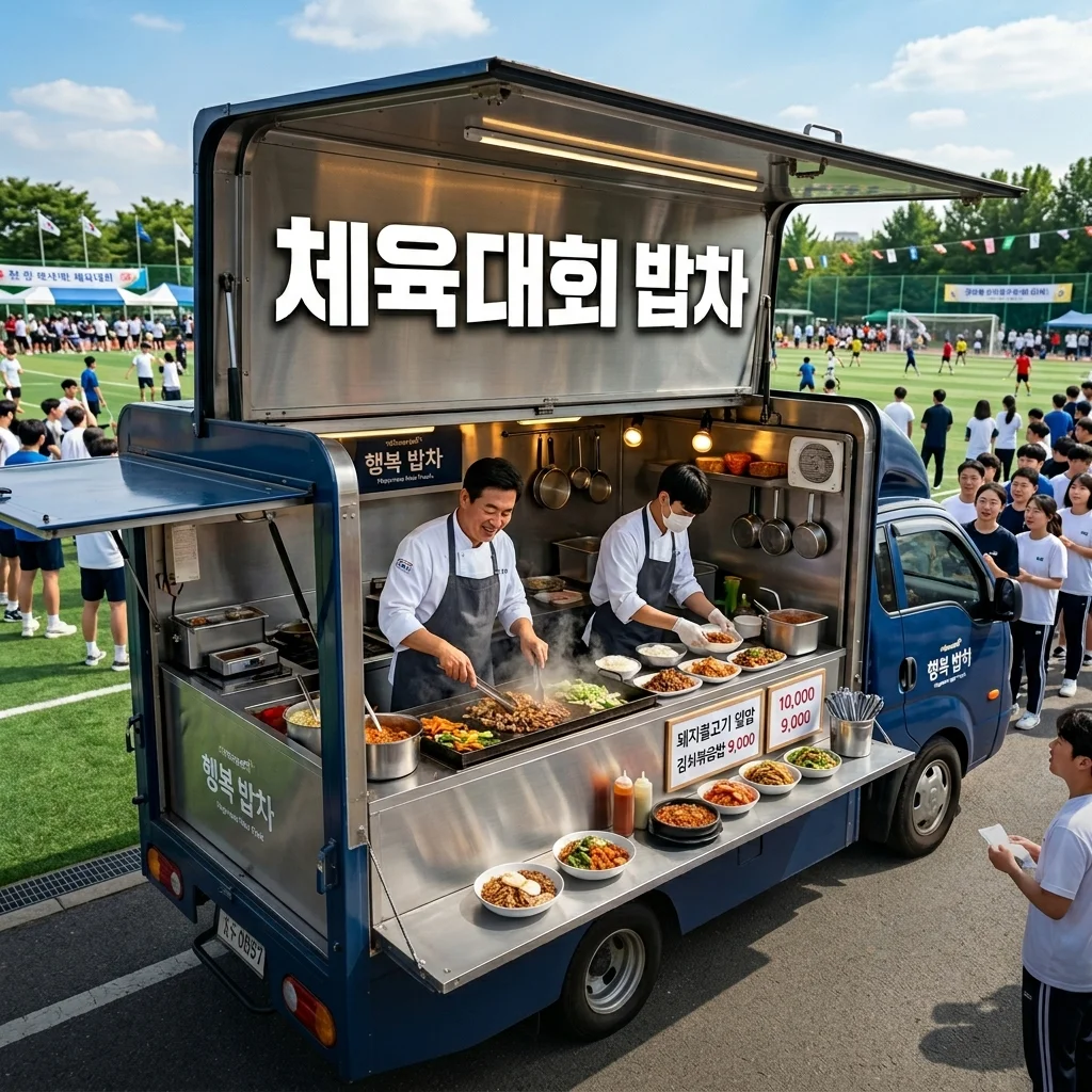 체육대회 밥차 대여 비용은? 인원별 가격과 메뉴 선택 가이드