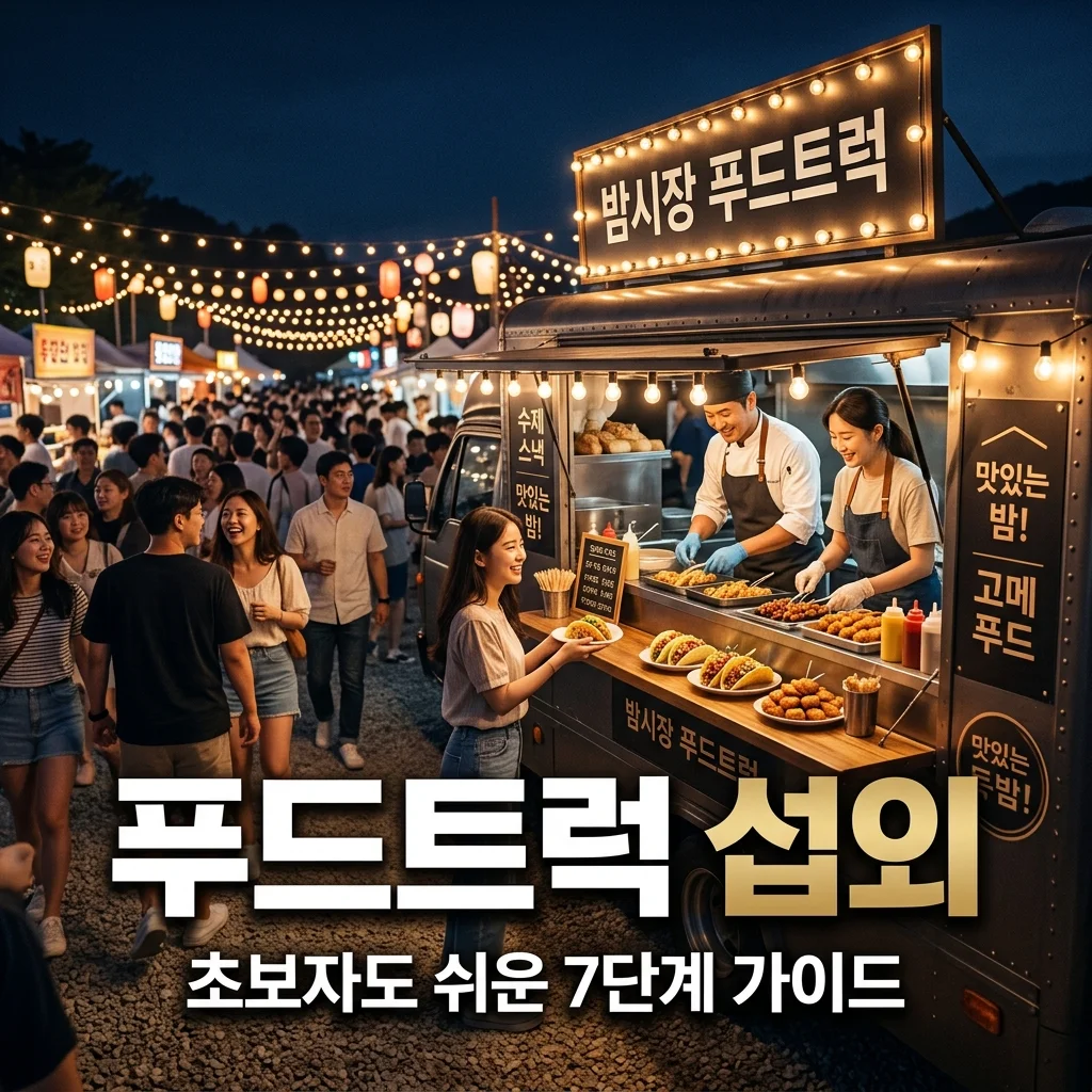 푸드트럭 행사 섭외 방법! 비용부터 절차까지 실패 없는 가이드