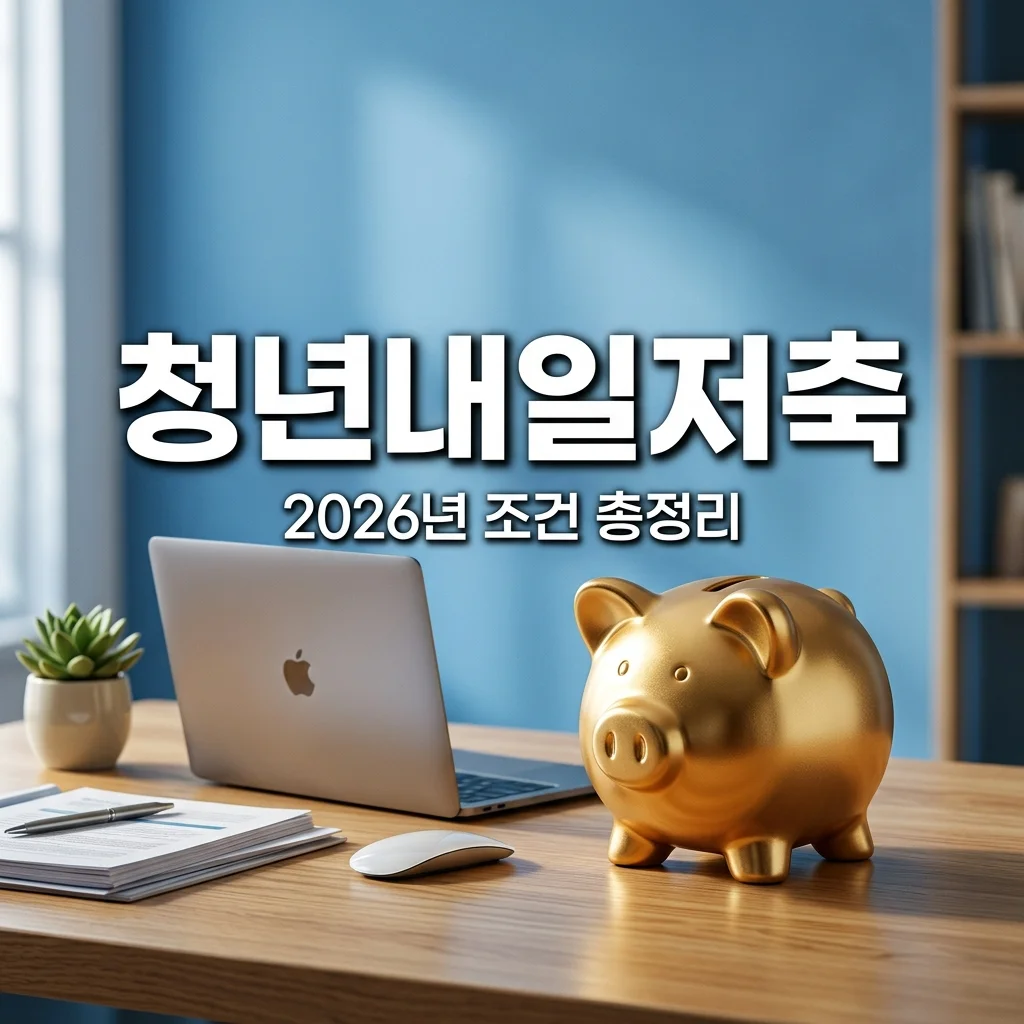 2026 청년내일저축계좌 신청 조건 및 방법 총정리 (대상 여부 확인)