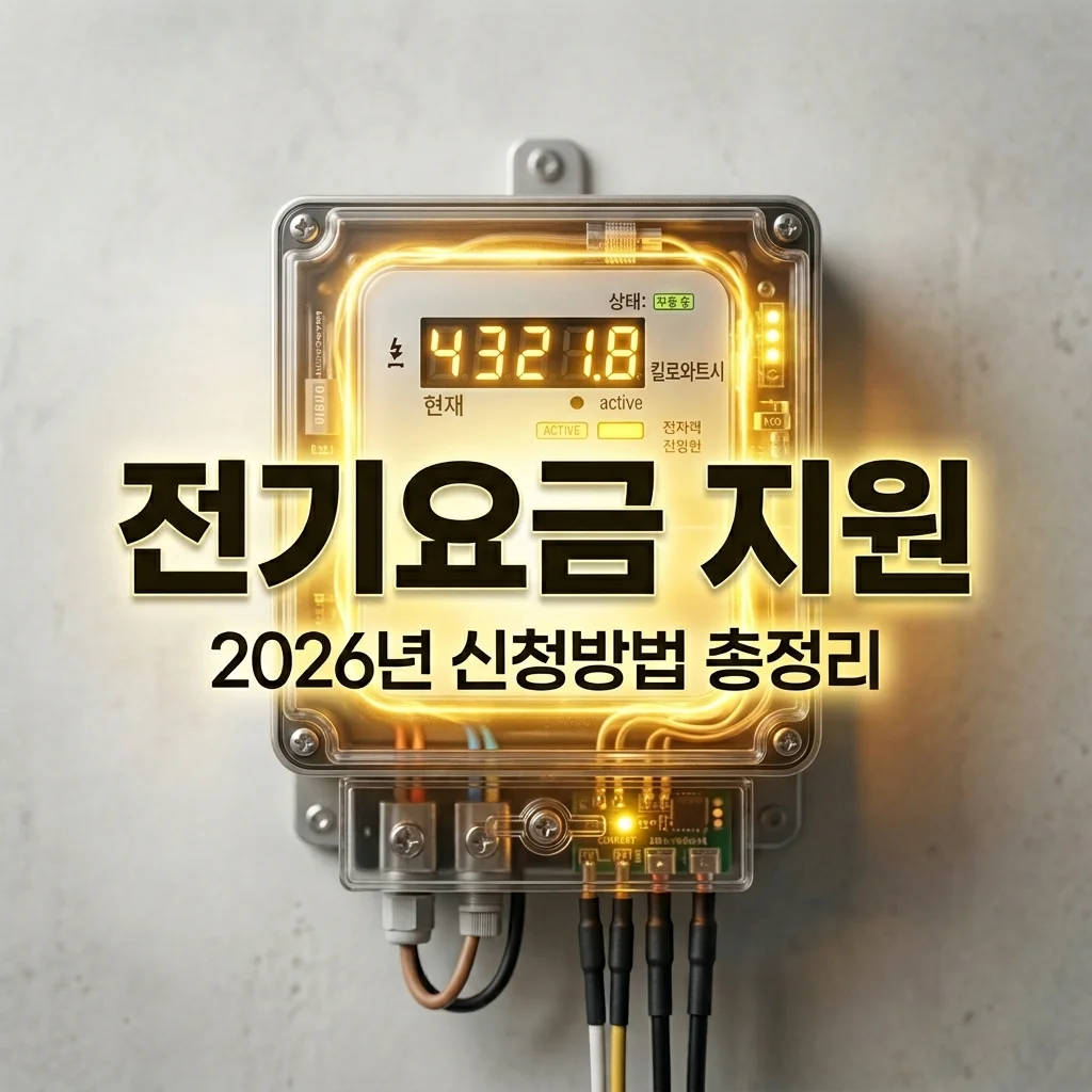 전기요금 지원 신청 방법 완벽 가이드: 대상 기준부터 절감 꿀팁까지
