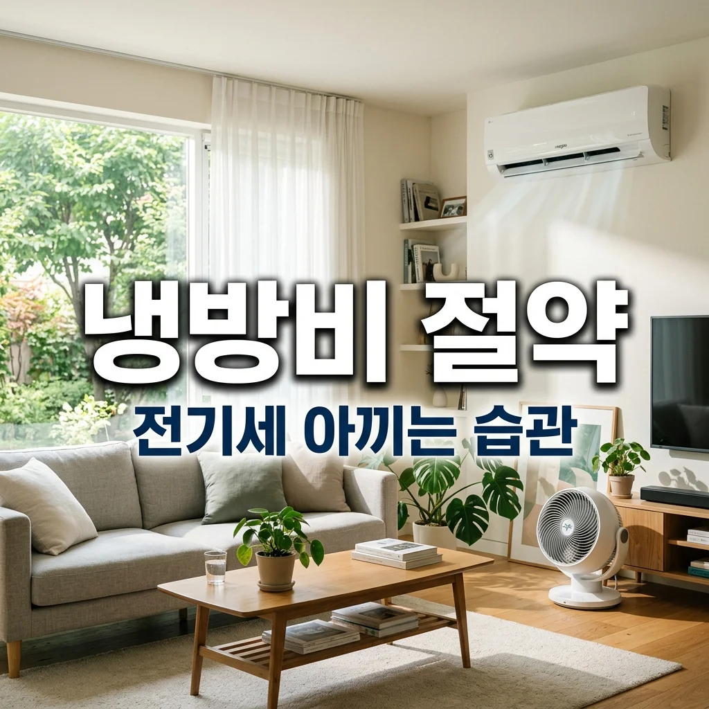 여름 냉방비 줄이는 가장 쉬운 습관과 전기세 절약 방법 정리