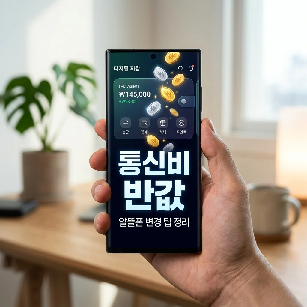 휴대폰 요금 줄이는 알뜰폰 변경 팁 및 요금제 비교 정리