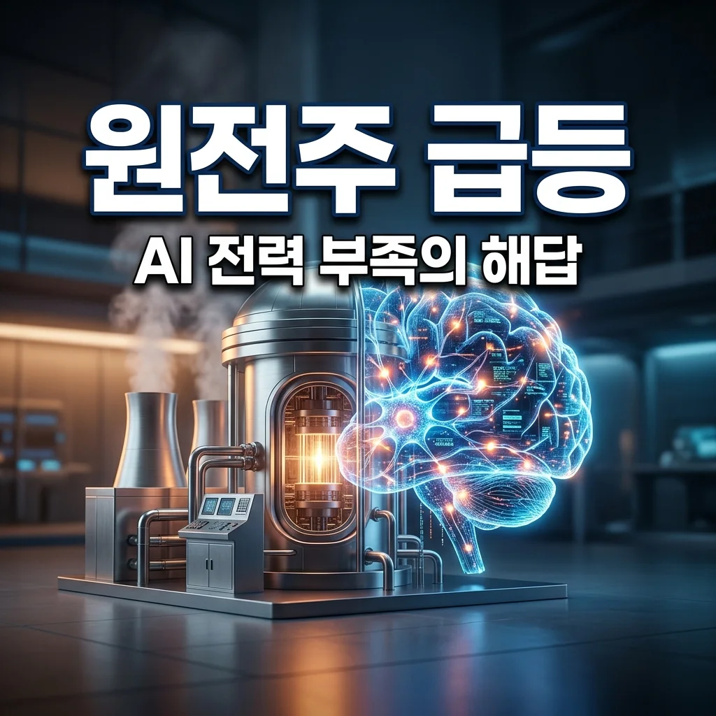 AI 시대 전력 부족 해결사 원전 관련주 주목받는 이유 3가지