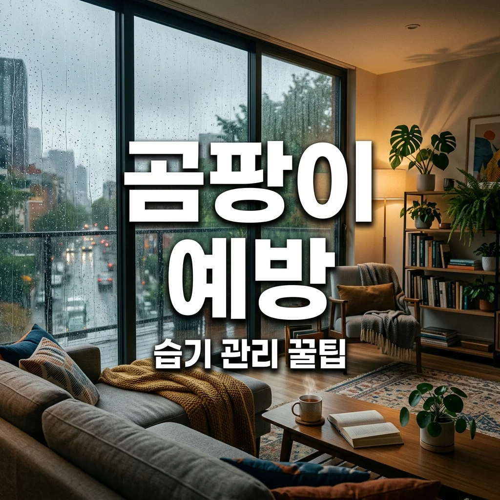 장마철 곰팡이 예방하는 현실적인 방법 5가지와 습기 관리 꿀팁