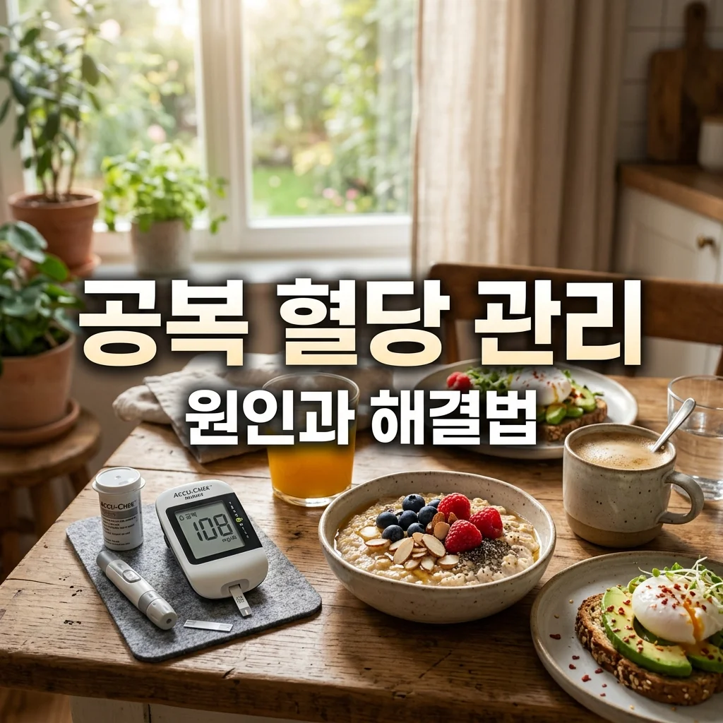 공복 혈당 높은 이유와 관리 방법 정리 및 수치 낮추는 법