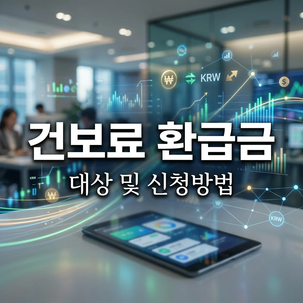 건강보험료 환급 대상 확인하는 방법 및 조회 신청 가이드