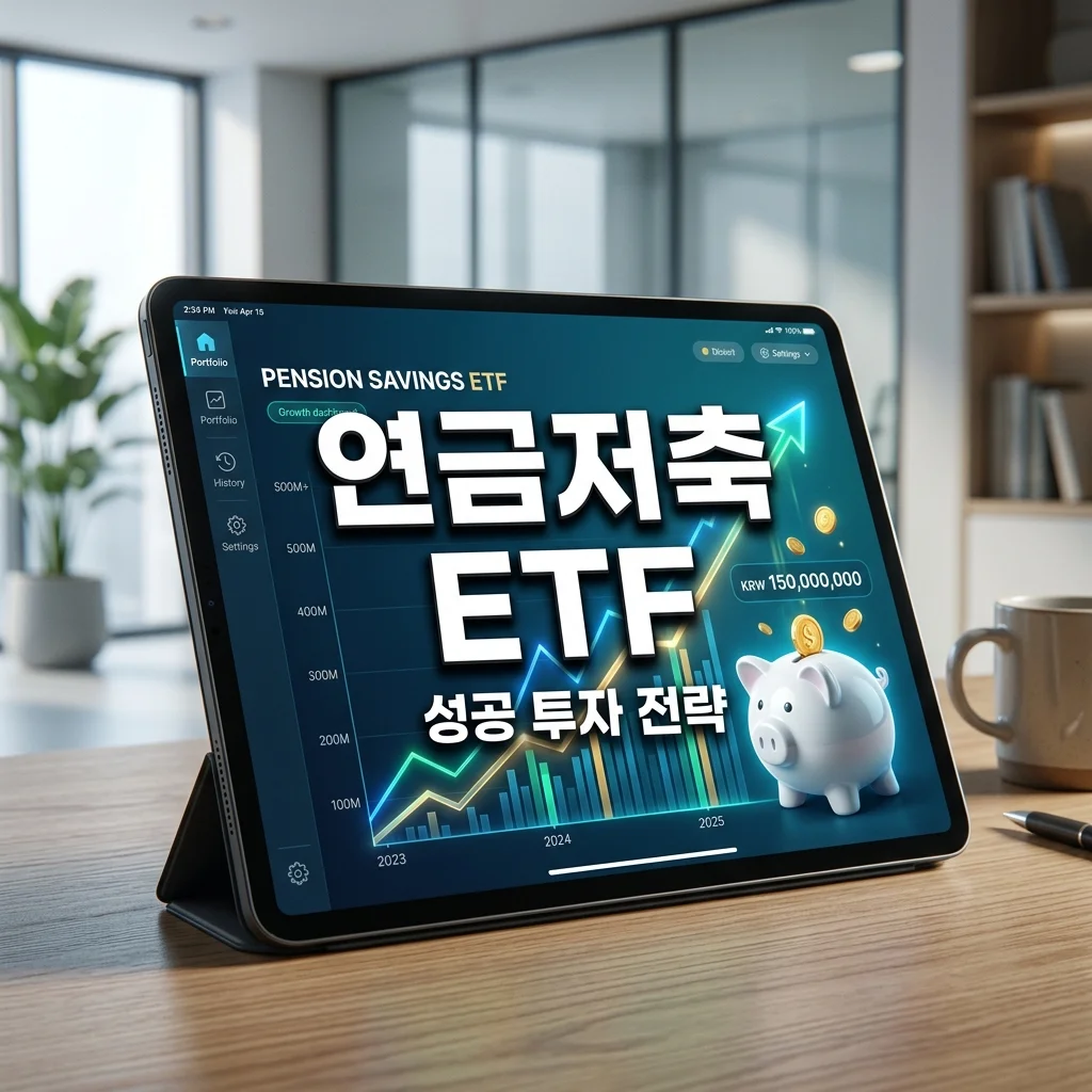 연금저축 ETF 투자 인기 급증하는 이유와 장점 정리