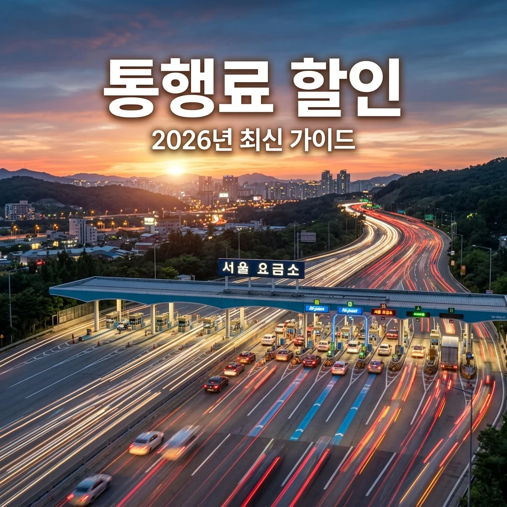 고속도로 통행료 할인 시간 및 2026년 대상별 혜택 총정리