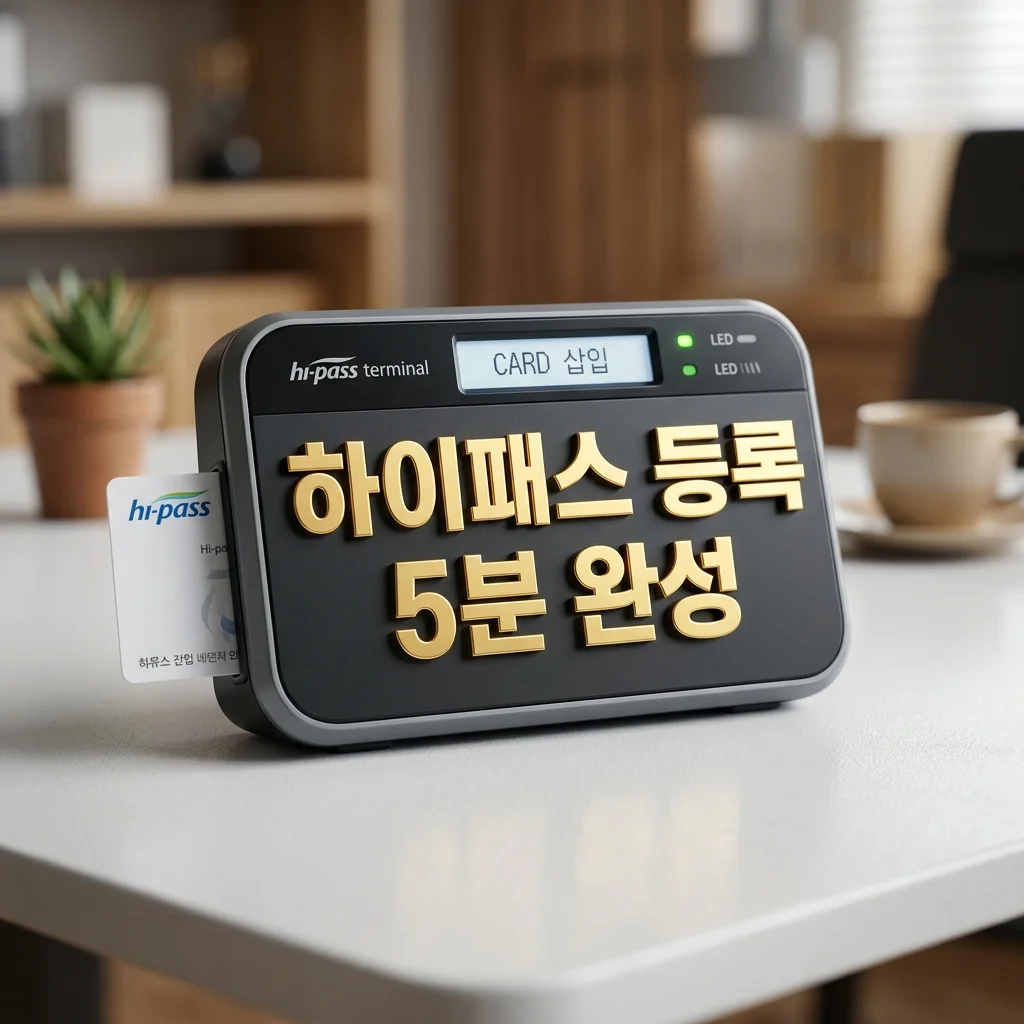 하이패스 단말기 등록 방법 및 명의변경 쉽게 하는 법 총정리